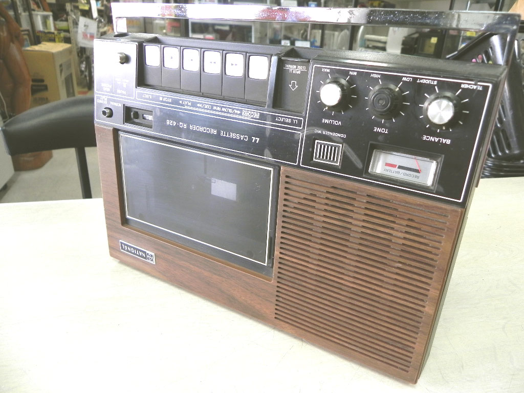 NATIONAL LLカセットレコーダー　RQ-428